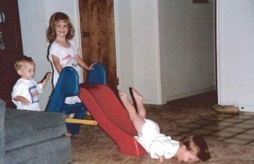 Utandıran aile fotoğrafları