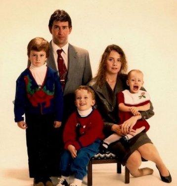 Çılgın aile fotoğrafları