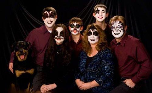 Utandıran aile fotoğrafları