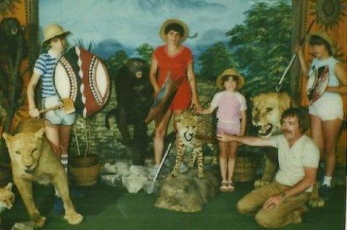 Çılgın aile fotoğrafları