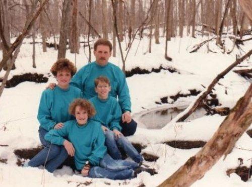 Çılgın aile fotoğrafları