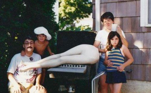 Çılgın aile fotoğrafları