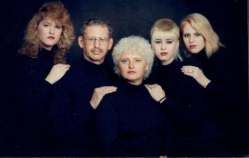 Çılgın aile fotoğrafları