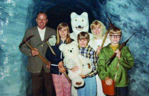 Çılgın aile fotoğrafları