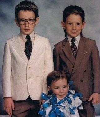 Utandıran aile fotoğrafları