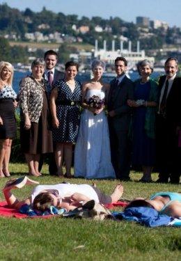 Çılgın aile fotoğrafları