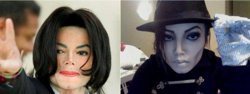 Makyajla benzeyemeyeceği ünlü yok