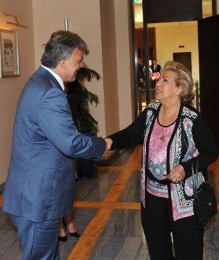 Semra Özal Abdullah Gül ile görüştü