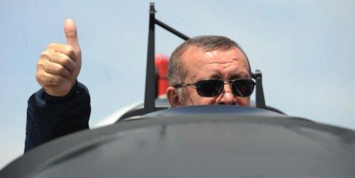 Erdoğan, Hürkuş'tan dünyaya mesaj verdi