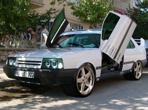 Modifiyeli otomobil çılgınlığı