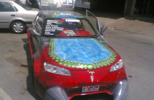 Modifiyeli otomobil çılgınlığı