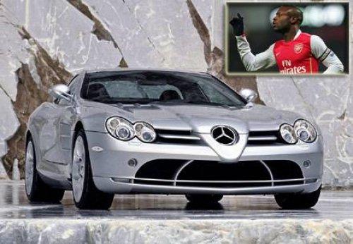 Ünlü futbolcuların otomobilleri