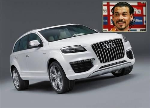 Ünlü futbolcuların otomobilleri