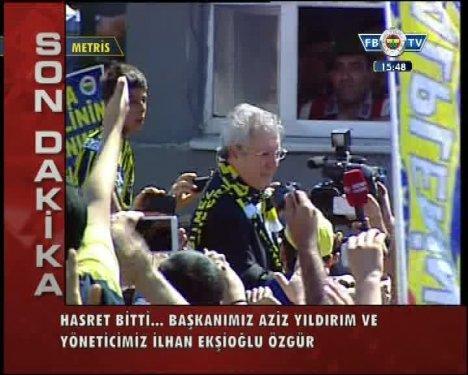 Kare kare Yıldırım'ın tahliye anı