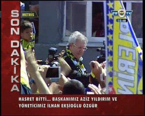 Kare kare Yıldırım'ın tahliye anı