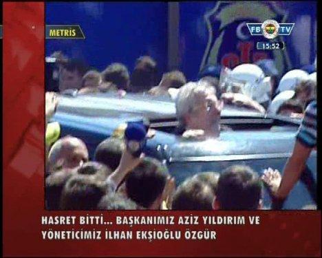 Kare kare Yıldırım'ın tahliye anı