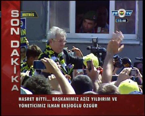 Kare kare Yıldırım'ın tahliye anı