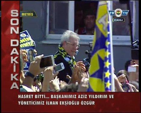 Kare kare Yıldırım'ın tahliye anı