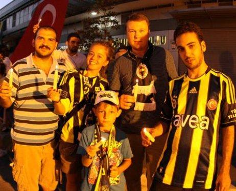 Fenerbahçe taraftarından 3 Temmuz protestosu