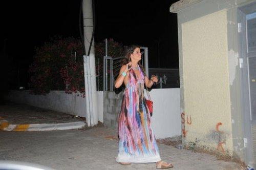 Berrak Tüzünataç ve Çağatay Ulusoy'un Çeşme kaçamağı