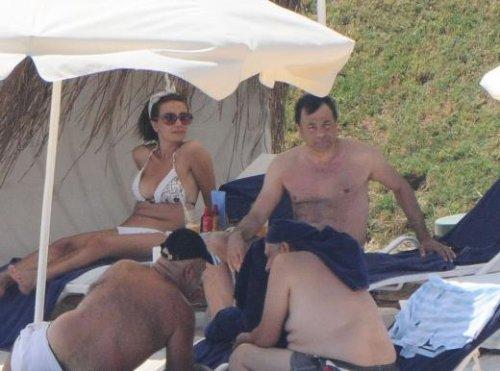 Kerem Alışık Songül Öden tatilde