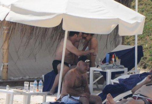 Kerem Alışık Songül Öden tatilde