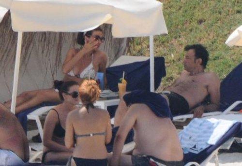 Kerem Alışık Songül Öden tatilde