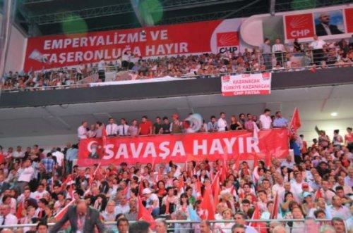 CHP'nin 34. kurultayından kareler
