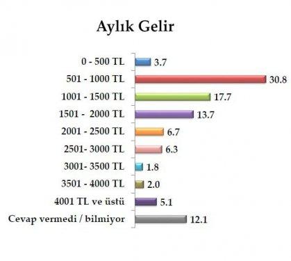Son seçim anketinde oy oranları