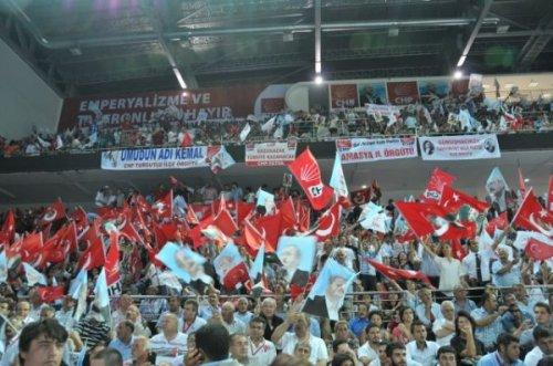 CHP'nin 34. kurultayından kareler