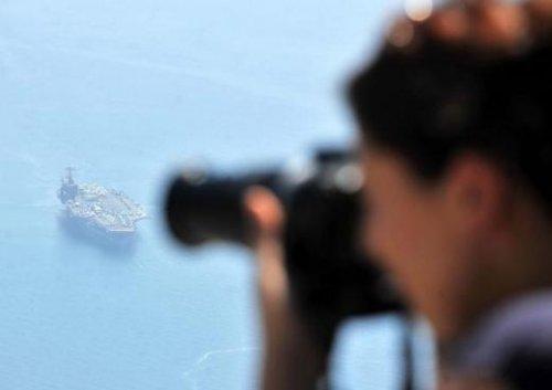 ABD uçak gemisi Antalya'da