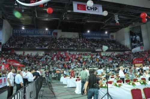 CHP'nin 34. kurultayından kareler