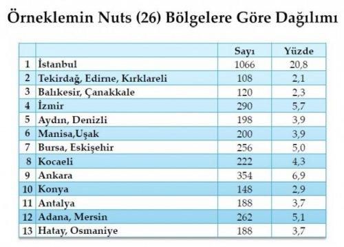 Son seçim anketinde oy oranları