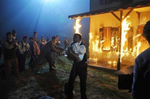 Ustura Kemal dizisinin setinde zor anlar