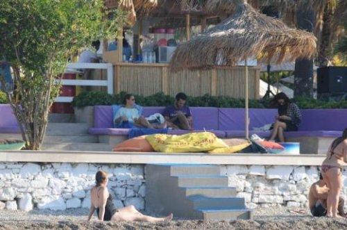 Murat Yıldırım ve Burçin Terzioğlu tatilde