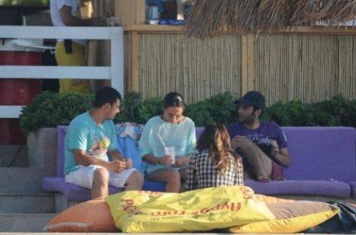 Murat Yıldırım ve Burçin Terzioğlu tatilde