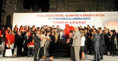 2020 İstanbul Olimpiyat logosunu Erdoğan tanıttı