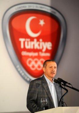 2020 İstanbul Olimpiyat logosunu Erdoğan tanıttı