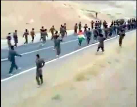 K.Irak'ta eğitilen askerlerin Suriye'ye geçişi