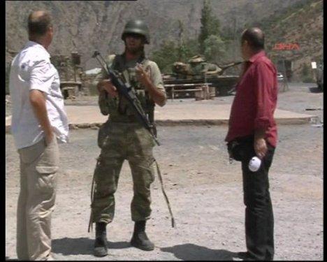 İşte saldırıya uğrayan o karakol 