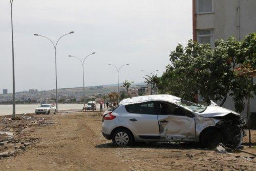 Samsun'u sel aldı