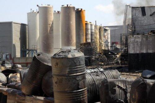 Yangın sonrası Tuzla