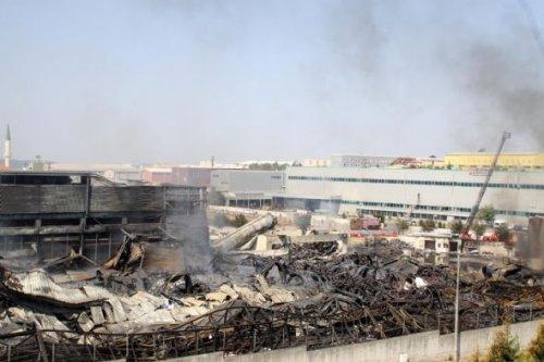 Yangın sonrası Tuzla