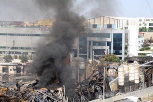 Yangın sonrası Tuzla