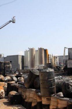 Yangın sonrası Tuzla