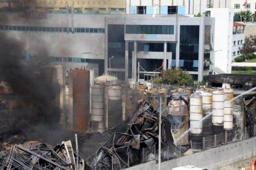 Yangın sonrası Tuzla