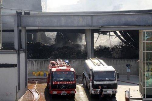 Yangın sonrası Tuzla