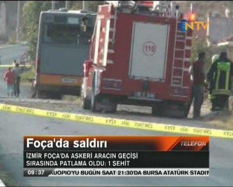 İzmir'deki saldırı sonrası ilk görüntüler