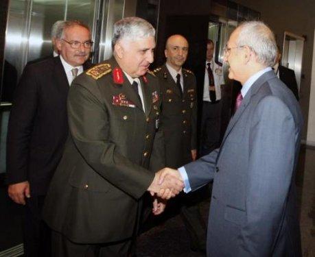 Org. Özel Kılıçdaroğlu'nu ziyaret etti