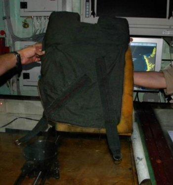 Suriye'nin vurduğu uçağın enkazından fotoğraflar